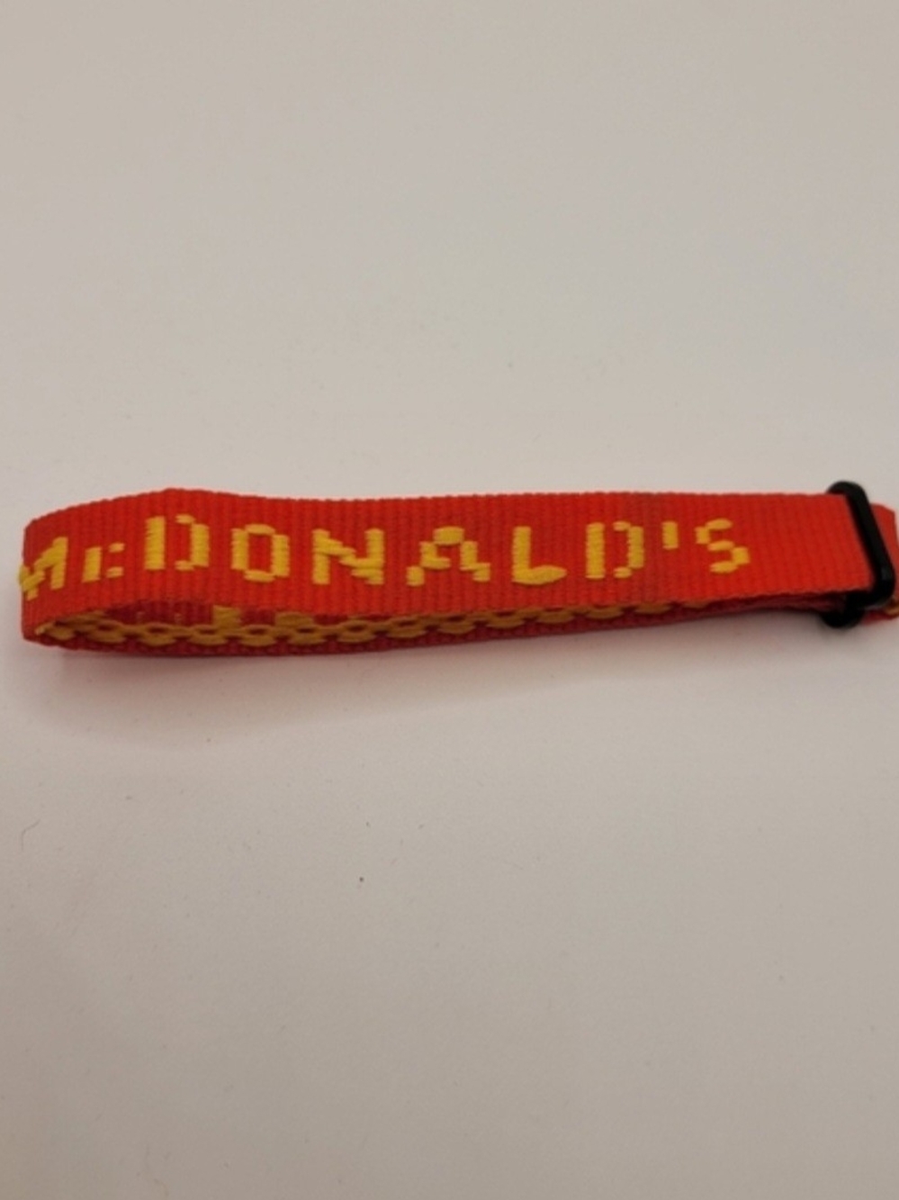 McDonald's CPFM Red and Yellow Woven Bracelet